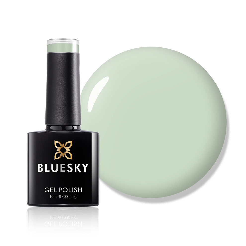 Bluesky Gel Nail Polish, Mint Convertible 80569, Bright, Green, Mint, Long Lasting, Chip Resistant, 10 ml (Requires Drying Under UV LED Lamp)