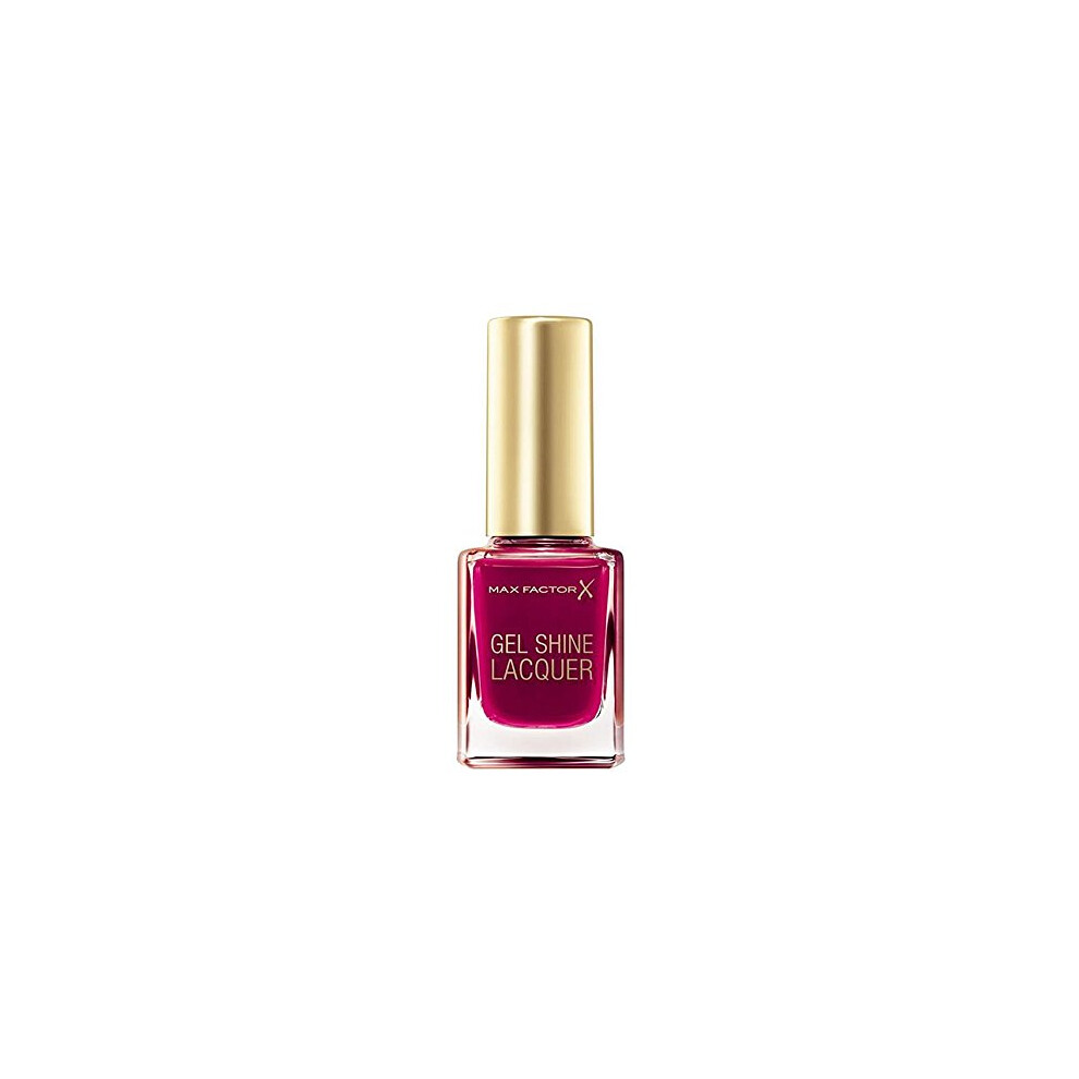 Max Factor Gel Shine Lacquer Nail Polish, 11 ml, 55 Sparkling Berry