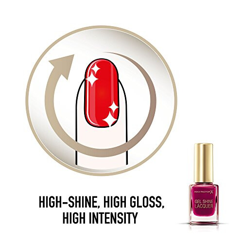 Max Factor Max Factor Gel Shine Lacquer Nail Polish, 11 ml, 55 Sparkling Berry 1