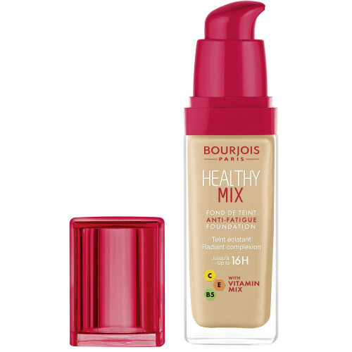 Bourjois Bourjois Healthy Mix Anti-Fatigue Medium Coverage Liquid Foundation 54 Beige, 30ml