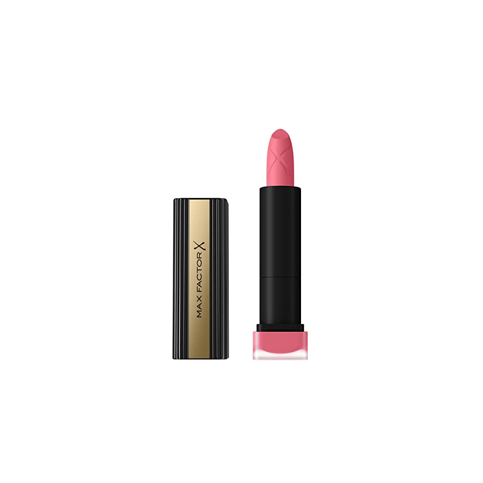 Max Factor Velvet Mattes Lipstick, Infused With Oils And Butters, 2 Rose, 3.5 G