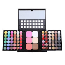 BrilliantDay 78 Colours Professional Cosmetic Make up Palette Set Kit Combination with Eyeshadows Lip Gloss Blusher Concealer Highlight powder