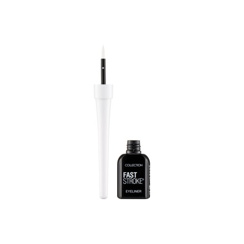 Collection Collection Cosmetics Fast Stroke Eyeliner, Quick Drying Formula, 4ml, White 1
