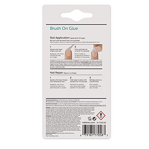 Nailene Ultra-Quick Nail Glue Clear 3g 1