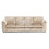 (Mink, 4 Seater) Crystal Crushed Velvet Full Back Corner Sofa Range 1