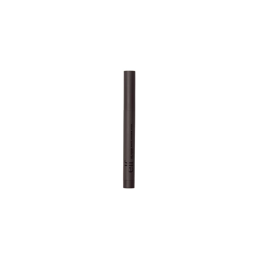 E.l.f. Cream Cosmetics No Budge Matte Eyeshadow Stick, One-Swipe Eyeshadow Stick, Long-Wear & Crease Resistant, Matte Finish, Cool Beans