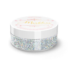 MARBLERS Cosmetic Grade Fine Holographic Glitter [Holo Silver] 0.18oz (5g) | Non-Toxic | Vegan | Cruelty-Free | Eyeshadow, Nail Polish, Nail Art |
