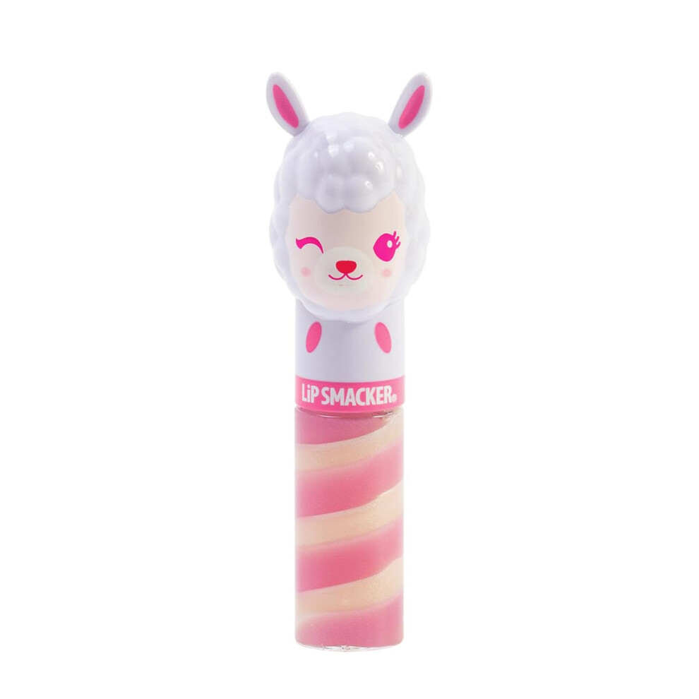 Lip Smacker Lippy Pals Llama, Flavoured Lip Gloss For Kids Inspired By Animals, Moisturizing And Smoothing To Refresh Your Lips, Strawberry Flavour