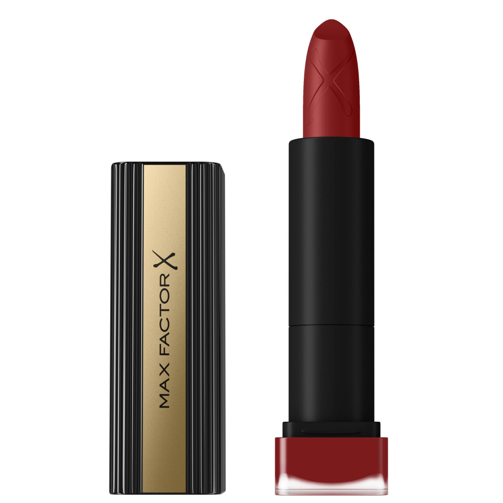 Max Factor Velvet Mattes Lipstick, Infused with Oils and Butters, 35 Love, 3.5 g