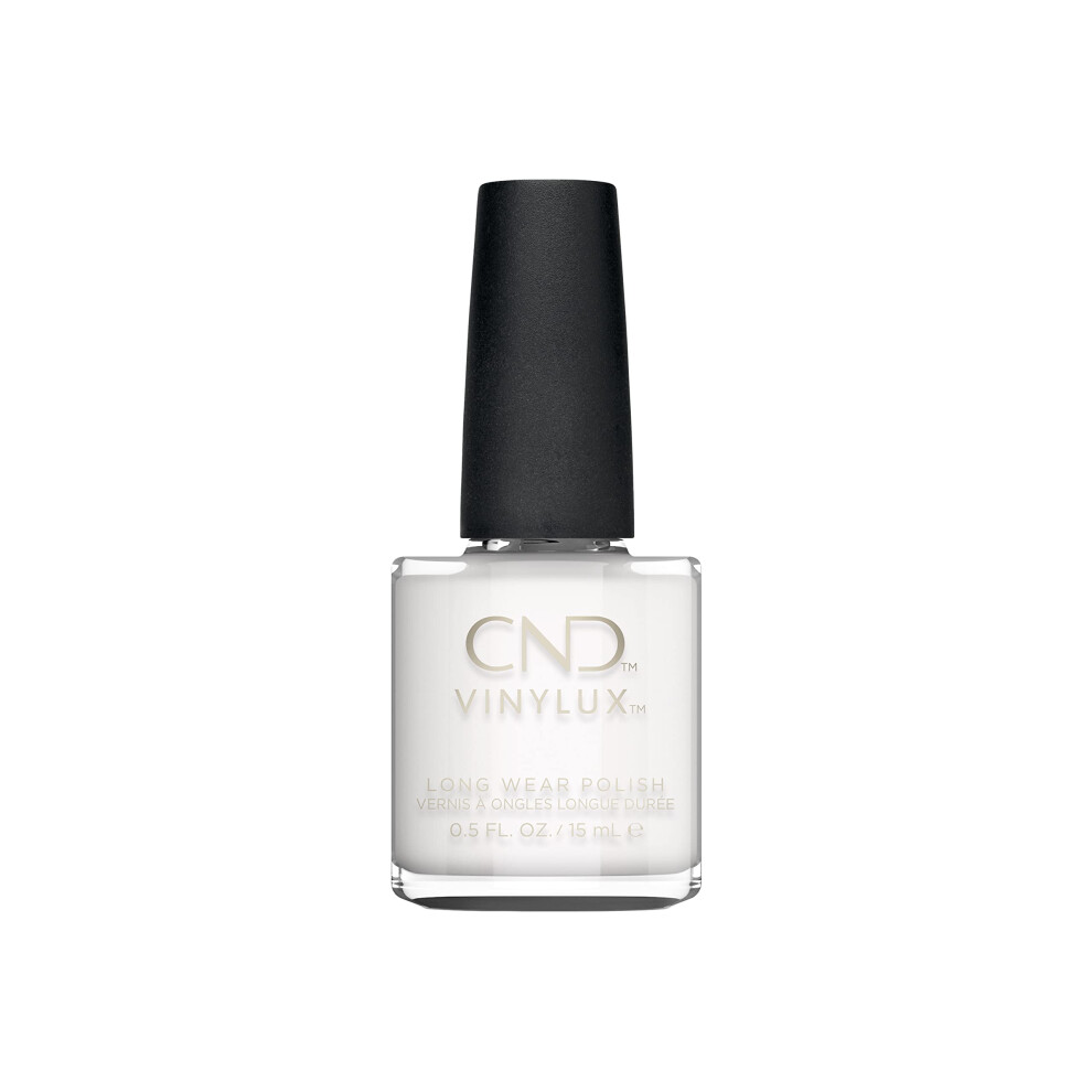 CND Vinylux Long Wear Nail Polish (No Lamp Required), 15 ml, White, Cream Puff
