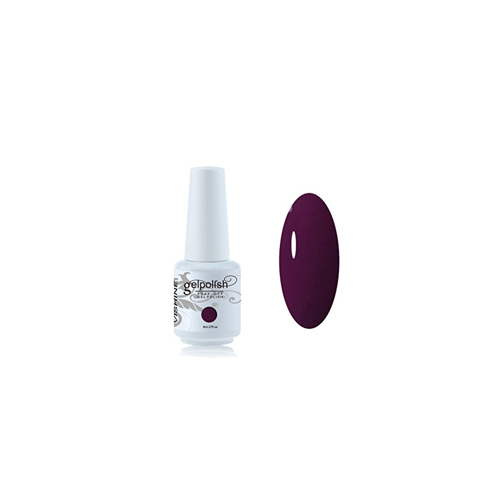 Vishine Brand Nail Varnish Gloss Polish 8Ml Bottle Uv Gel Polish Nail Manicure Lacquer #1024