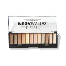 Technic Mega Mattes Nude Eyeshadow Palette - 12 Pigmented, Professional, Long Lasting, Easy to Apply and Blendable Matte Shades for the Perfect Look