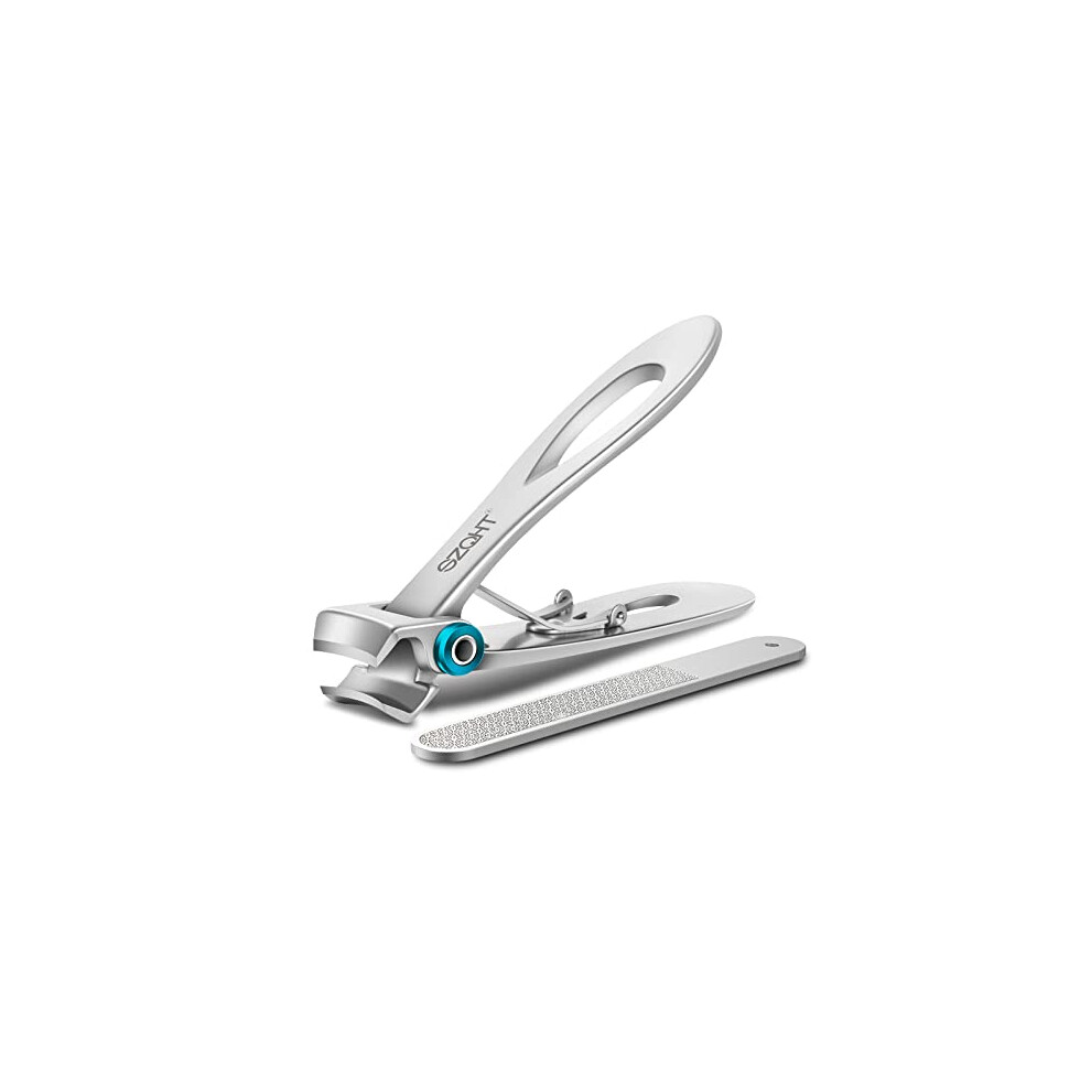 Szqht Nail Clippers For Thick Nails, 15Mm Wide Jaw Opening Finger Nail Clippers For Ingrown Toenail Clippers For Men,Tough Nails, Seniors,