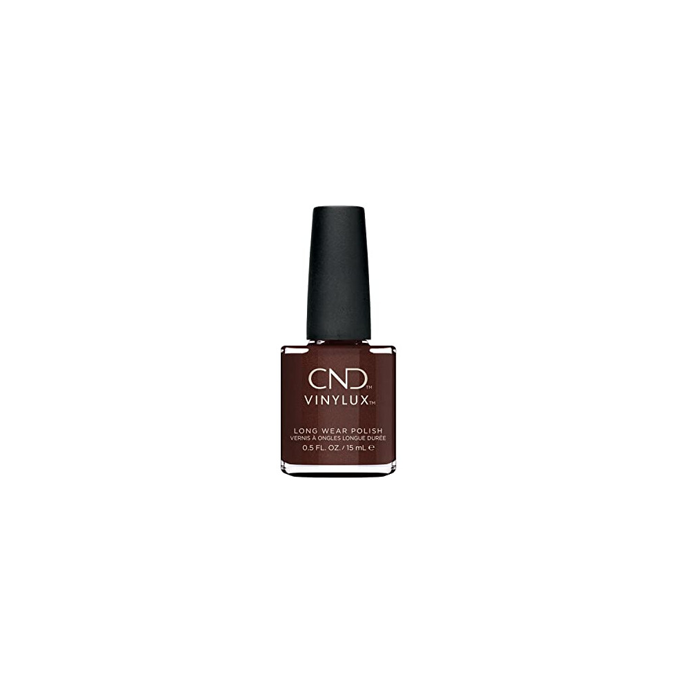 CND Vinylux Long Wear Nail Polish (No Lamp Required), 15 ml, Brown, Cuppa JOE