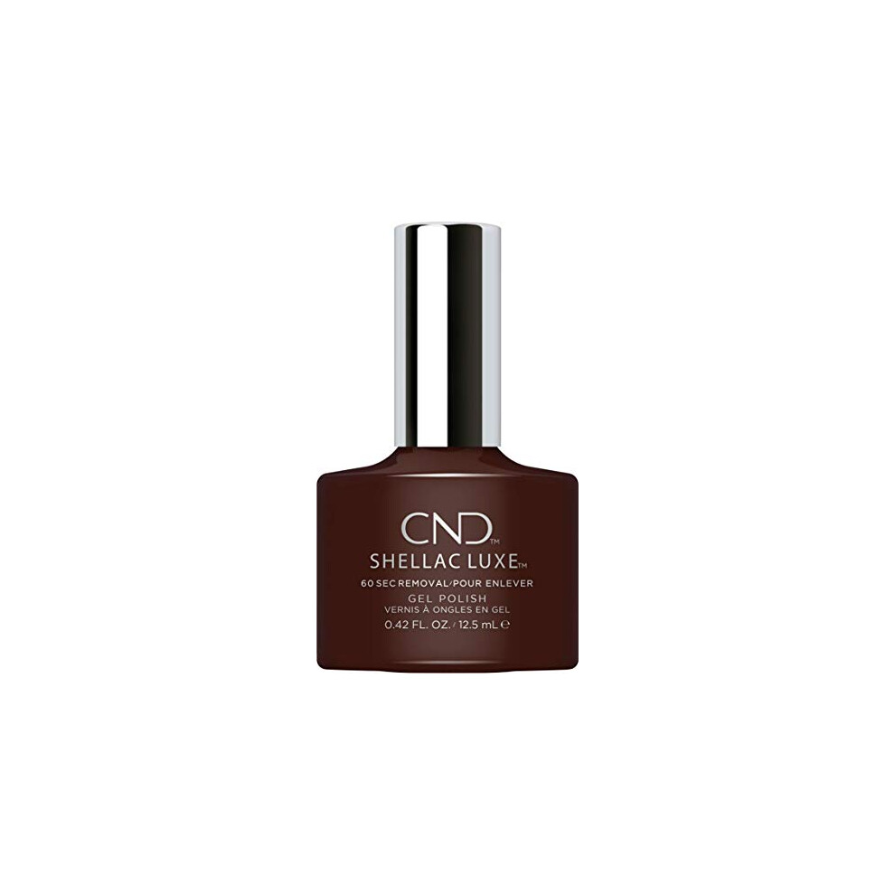 Cnd Shellac Luxe Nail Polish, Fedora