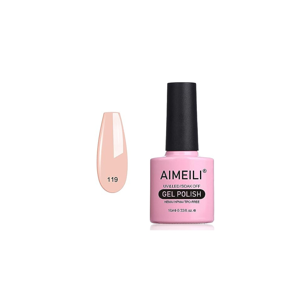 Aimeili Soak Off Uv Led Gel Nail Polish - Clivia Miniata (119) 10Ml
