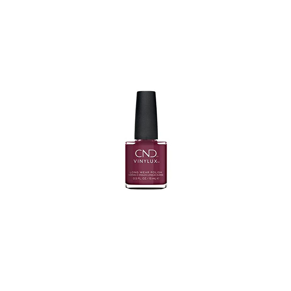 Cnd Red Vinylux Long Wear Nail Polish (No Lamp Required), 15 Ml, Decadence