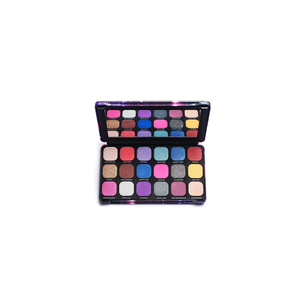 Revolution Beauty London Makeup Revolution, Forever Flawless, Eyeshadow Palette, Constellation, 18 Shades, 19.8G