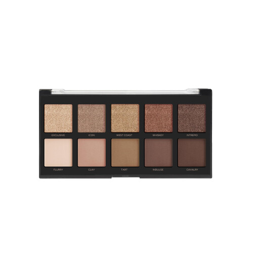 Profusion Cosmetics Nudes 10 Shade Eyeshadow Palette, Multicolour 1