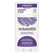 Schmidt's Deodorant Stick Lavander & Sage Deodorant without Aluminium for Long-Lasting Freshness 1 Piece 75 g