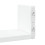 VidaXL (white) vidaXL Wall Display Shelf Floating Rack Hanging Shelf Engineered Wood 3 pcs 8