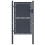 VidaXL vidaXL Gartentor aus Stahl 100 x 125 cm Anthrazit 1