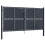 VidaXL vidaXL Gartentor aus Stahl 300 x 200 cm Anthrazit 2