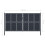 VidaXL vidaXL Gartentor aus Stahl 400 x 175 cm Anthrazit 5
