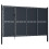 VidaXL vidaXL Gartentor aus Stahl 350 x 175 cm Anthrazit 2