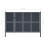 VidaXL vidaXL Gartentor aus Stahl 350 x 175 cm Anthrazit 4