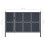 VidaXL vidaXL Gartentor aus Stahl 350 x 200 cm Anthrazit 5