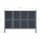 VidaXL vidaXL Gartentor aus Stahl 350 x 150 cm Anthrazit 5