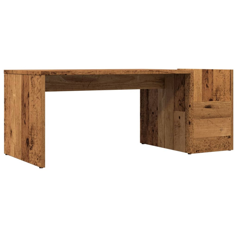 Vidaxl (Old Wood) Coffee Table Chipboard Couch Sofa Table Side End Tea Desk Multi Colours