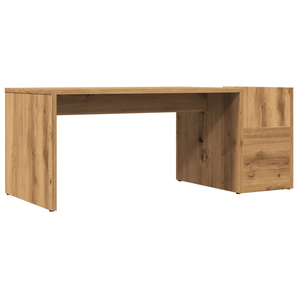 (artisan oak) vidaXL Coffee Table Chipboard Couch Sofa Table Side End Tea Desk Multi Colours