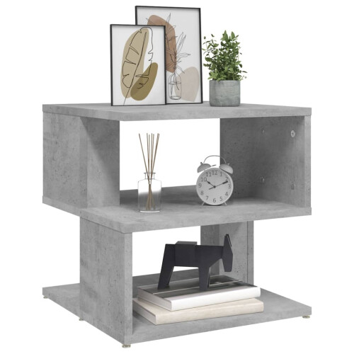 VidaXL (concrete grey) vidaXL Side Table Engineered Wood Living Room Couch End Table Multi Colours 2