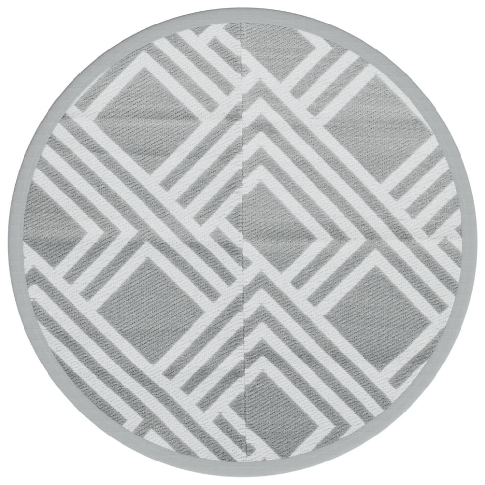 (stripe grey, 120 cm) vidaXL Outdoor Carpet Garden Rug Carpet Patio Mat Area Rug Balcony Blanket PP