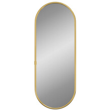 (gold, 40 x 15 cm) vidaXL Wall Mirror Oval Hall Vanity Toilet Hanging Mirror Multi Colours/Sizes