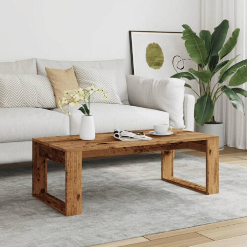 VidaXL (old wood) vidaXL Coffee Table Hallway End Table Side Table Artisan Oak Engineered Wood 2