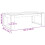 VidaXL (old wood) vidaXL Coffee Table Hallway End Table Side Table Artisan Oak Engineered Wood 9