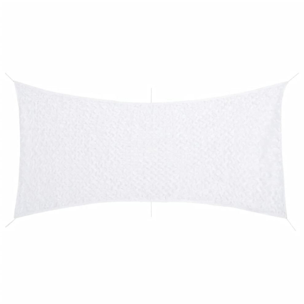 Vidaxl (White, 506 X 279 Cm) Camouflage Netting With Storage Hunting Cover Shooting Hunting Shelter
