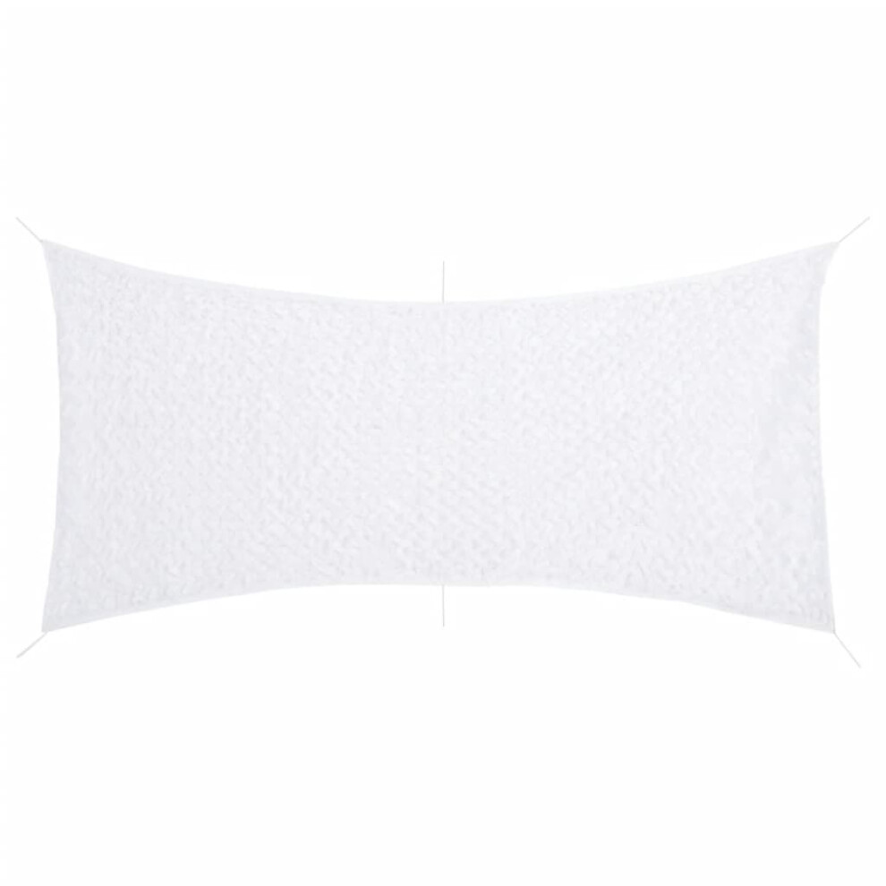 Vidaxl (, 410 X 285 Cm) Camouflage Netting With Storage Hunting Cover Shooting Hunting Shelter White
