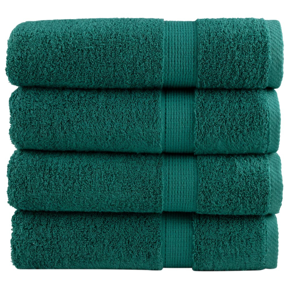 (green, 100 x 150 cm/ 4 pcs) vidaXL Premium Sauna Towels Guest Bath Towel 10 pcs Gold 600gsm 100% Cotton