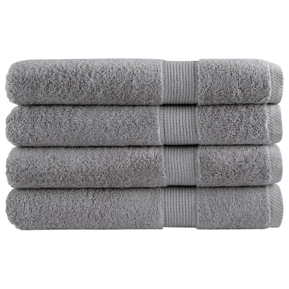 (grey, 100 x 200 cm/ 4 pcs) vidaXL Premium Sauna Towels Guest Bath Towel 10 pcs Gold 600gsm 100% Cotton