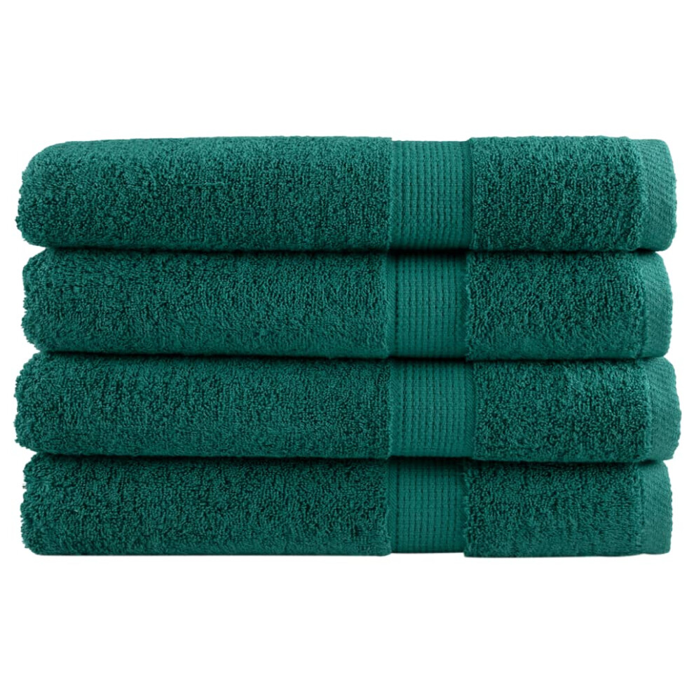 (green, 80 X 200 cm/ 4 pcs) vidaXL Premium Sauna Towels Guest Bath Towel 10 Pcs Gold 600gsm 100% Cotton