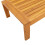 VidaXL (cream, table) vidaXL Garden Table Outdoor Dining Table Patio Side Table Solid Wood Acacia 7