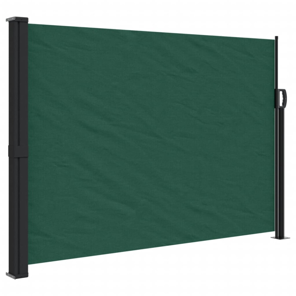 (dark green, 140 x 600 cm) vidaXL Retractable Side Awning Outdoor Privacy Screen Balcony Sunshade Shelter