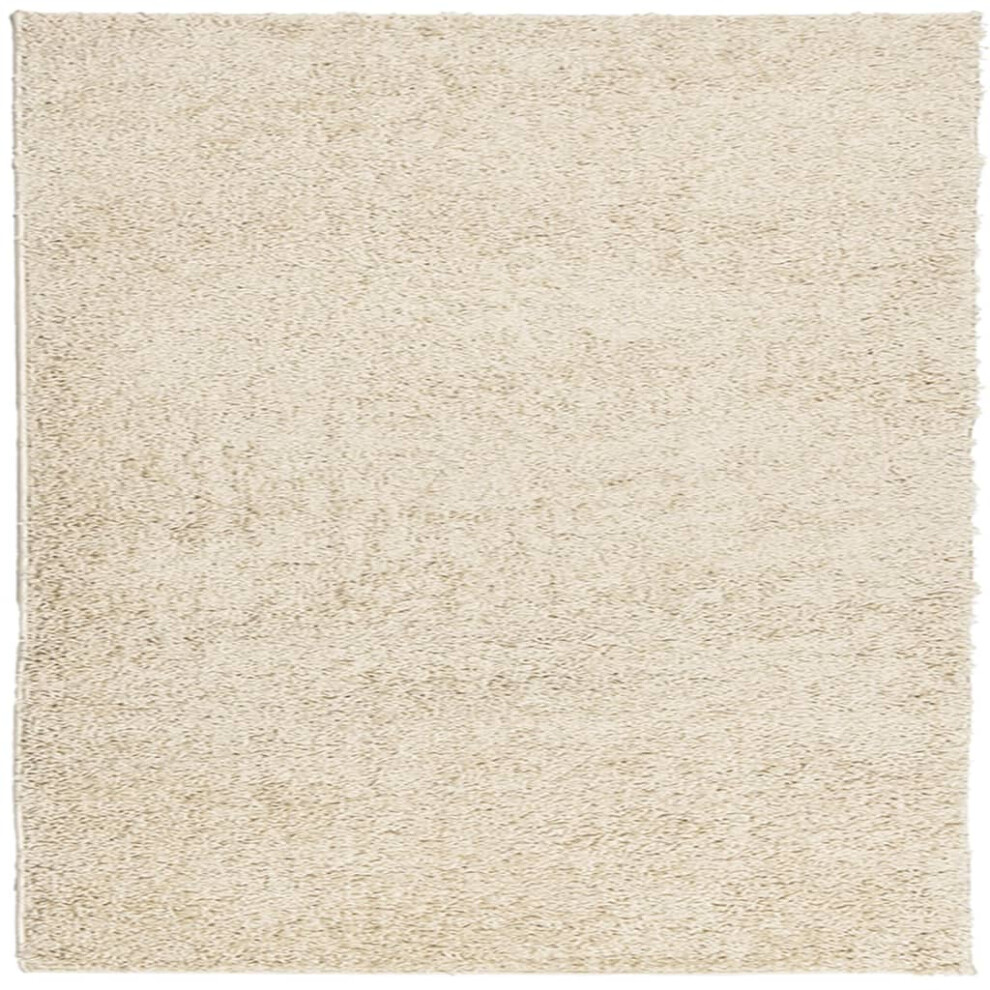 (gold, 120 x 120 cm) vidaXL Shaggy Rug Floor Mat Fluffy Rug Area Rug PAMPLONA High Pile Modern