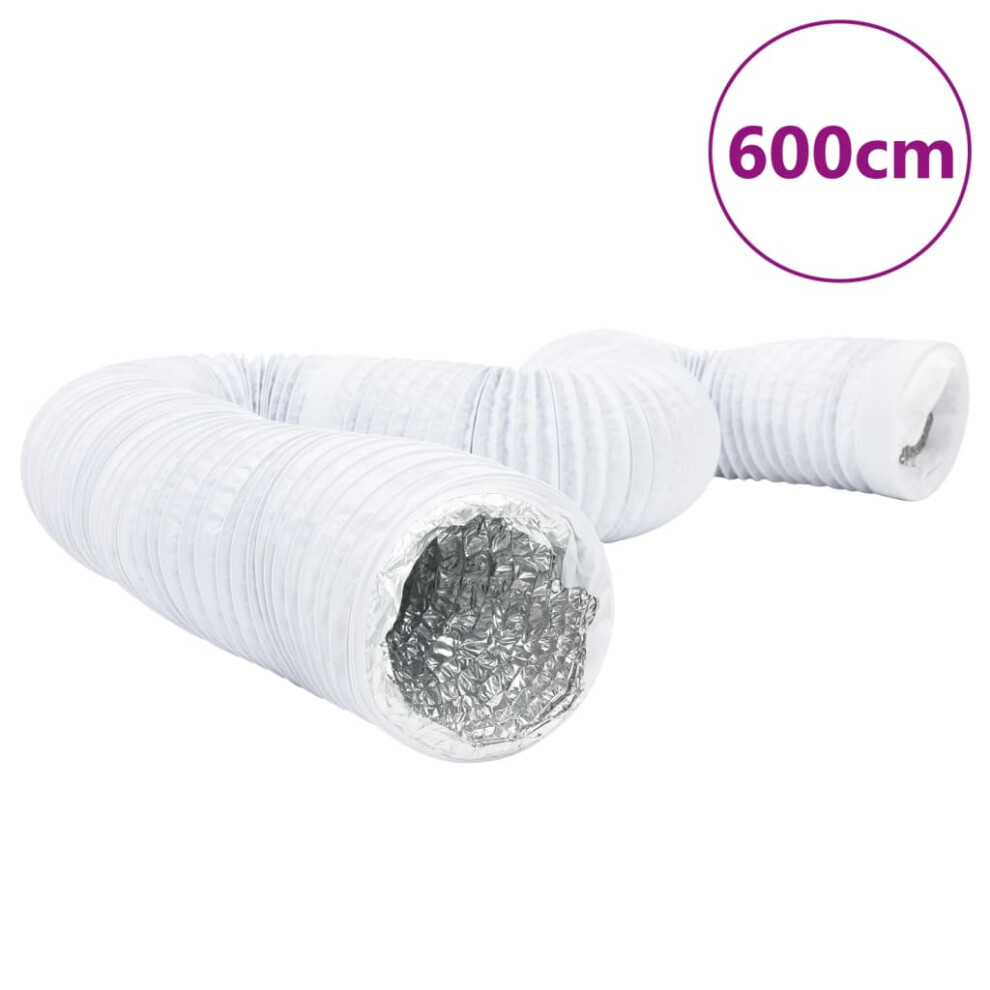 Vidaxl (12.5 Cm) Ventilation Duct Air Duct Exhaust Hose Venting Duct Aluminium And Pvc