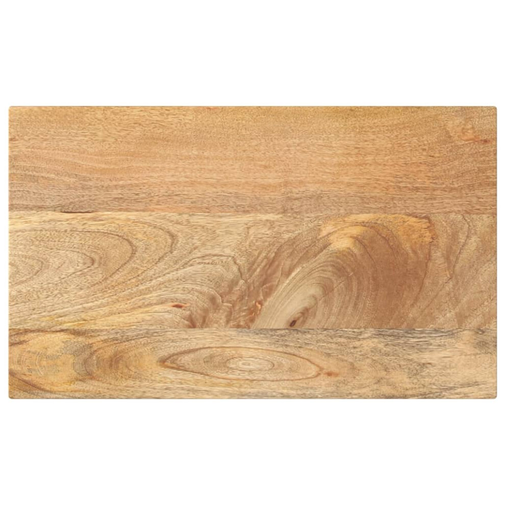 Vidaxl (Brown, 50 X 20 X 3.8 Cm) Table Top Replacement Board Dining Table Top Rectangular Solid Wood