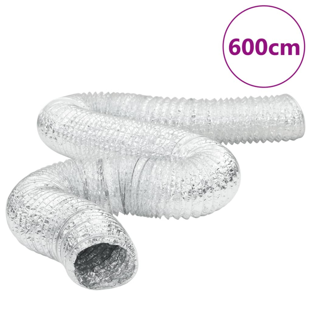 Vidaxl (10 Cm) Ventilation Duct Air Duct Flexible Exhaust Hose Venting Duct Aluminium